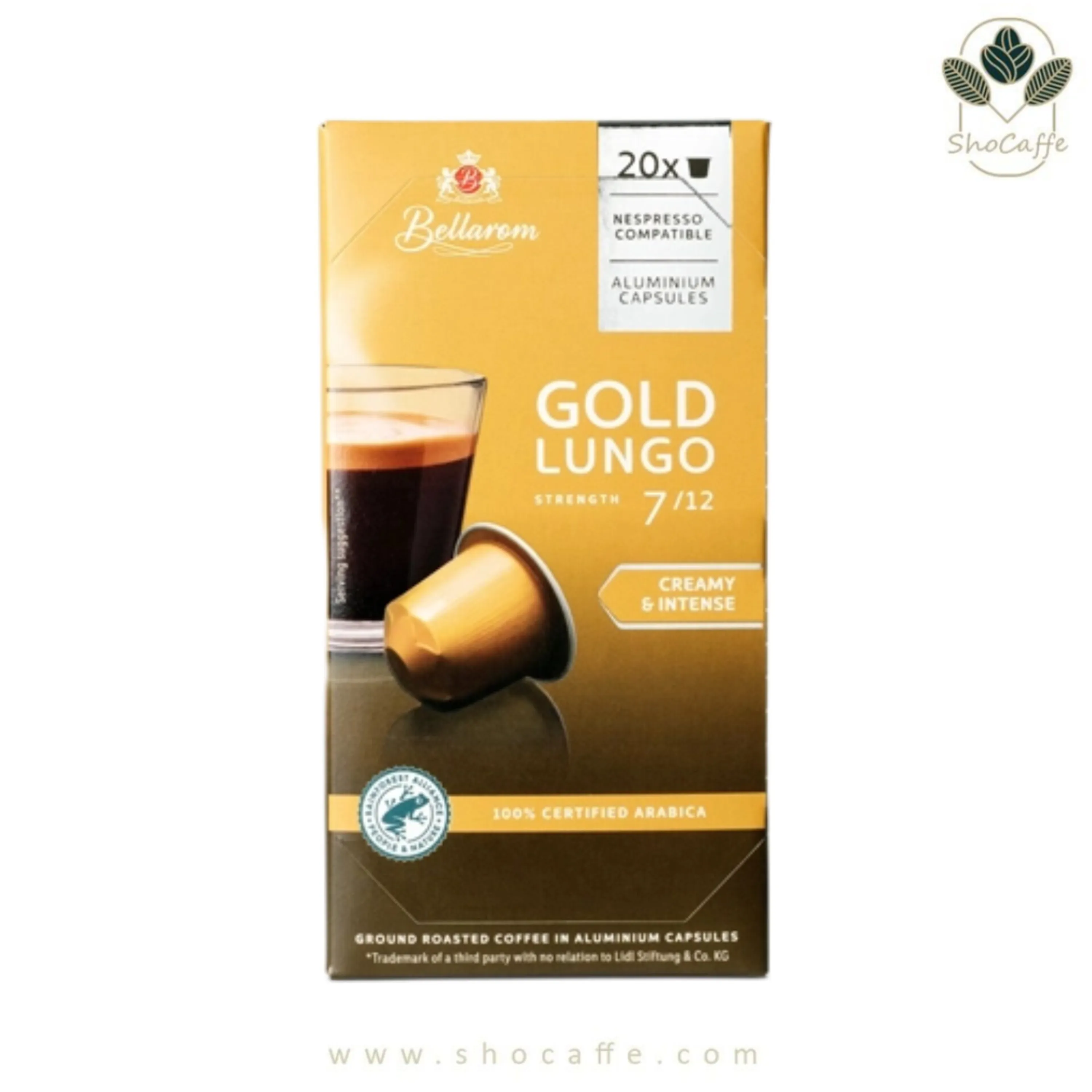 کپسول قهوه نسپرسو بلاروم گلد لانگو Bellarom Gold Lungo